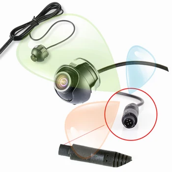 

360 Degree Car Rear View Camera For Front Camera Front View Side Reversing Backup Camera CCD HD Night Vision