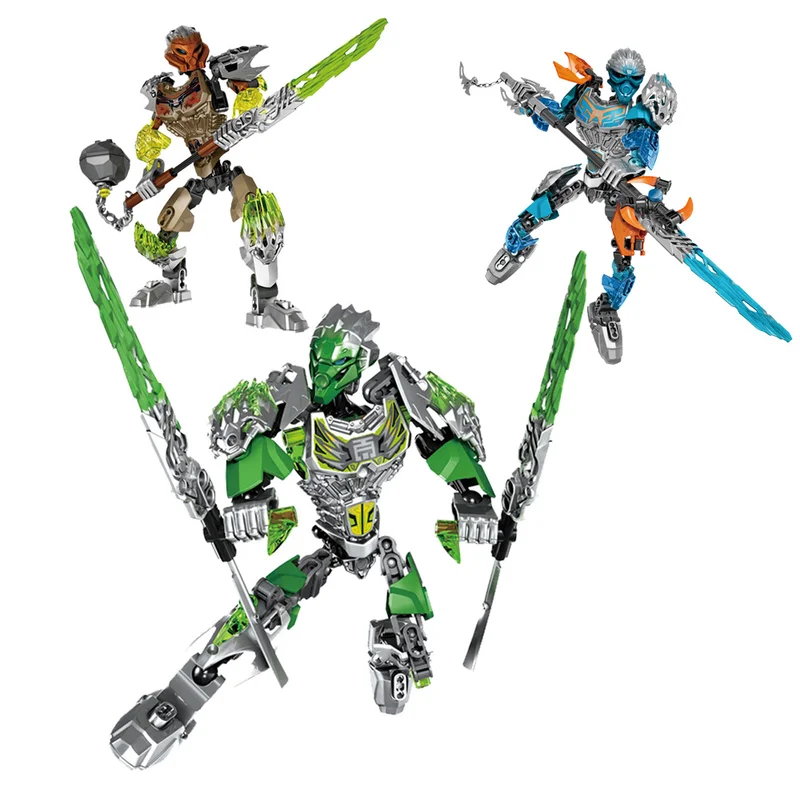 

Compatible Legoinglys Marvel Avengers Super Heroes Bionicle CALI Master Of Water Figures Building Block Bricks Toys For Children
