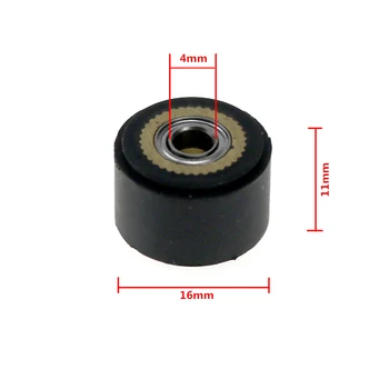 

10pcs Vinyl Cutting Plotter Pinch Roller Roland Mimaki Graphtec CE5000 paper pressure rollers 4x11x16mm