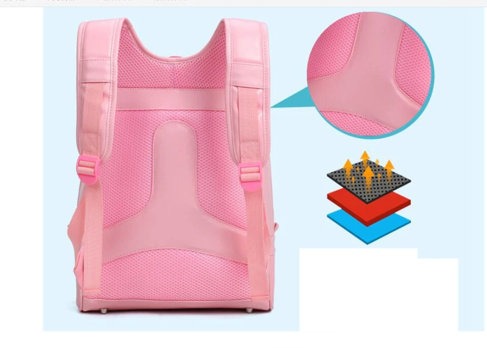 Japão Escola Mochila para meninas garoto Ortopédico