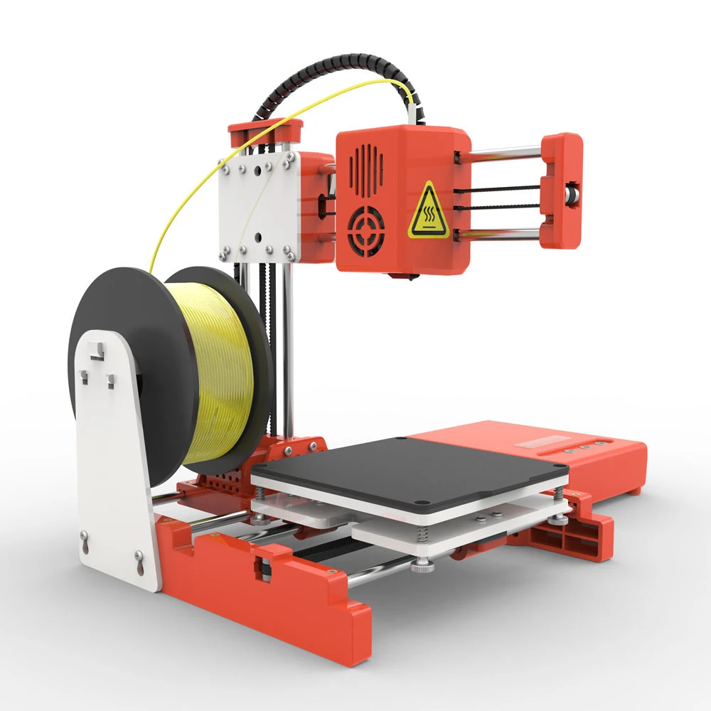 FDBRO Мини Портативный Детский 3D DIY принтер для домашнего образования подарок студентам Печать Поддержка один ключ печати Creality
