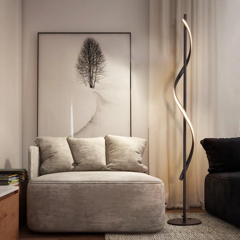 

Modern LED Floor Lamp Minimalism Acrylic Floor Light Living Rooms Bedroom Bedside Standing Lamp Standing Light Indoor Lighting