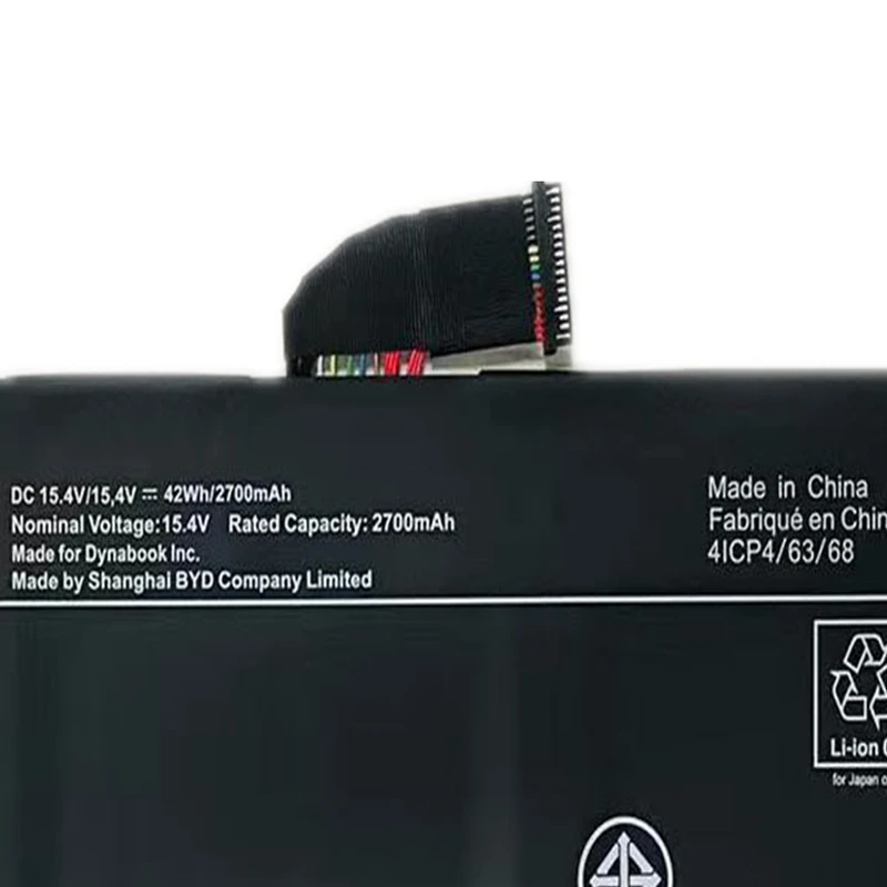 Bateria para Toshiba Dynabook Portege Pa5331u1brs P000831100 P000818700 G83 Ptg Tec A30 X30l R30 A40 a e g Ak01b Ak40b Ak03b 1c5 - Imagem 2