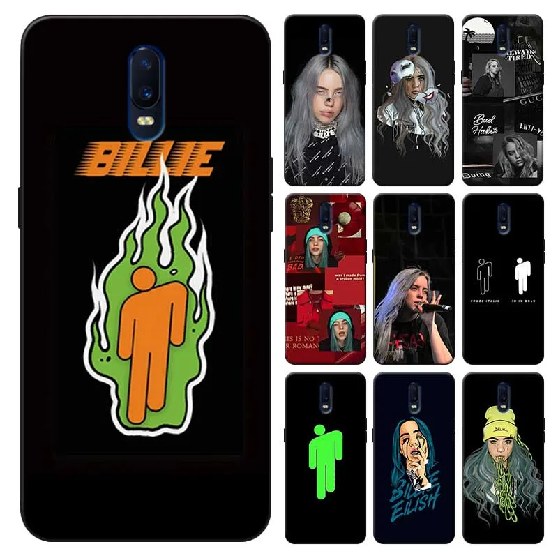 

For oneplus one plus 7 pro 7 6 6t 5t Soft silicone Cover Phone Case Billie Eilish Khalid Music Singer Star