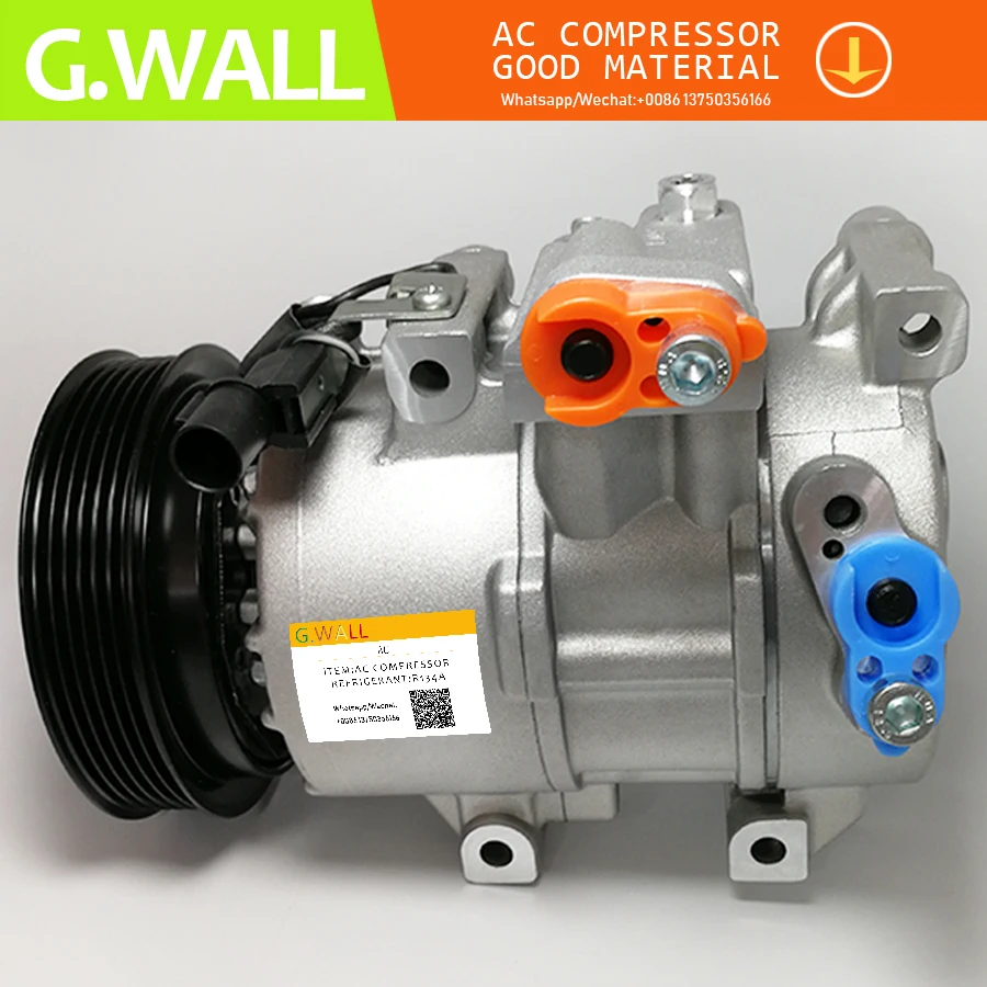Компрессор и клатч для Hyundai AC автомобиля Accent 1.6L OEM 1E29003000 1E290-03000 1G2810542 977011R000 97701-1R000 |