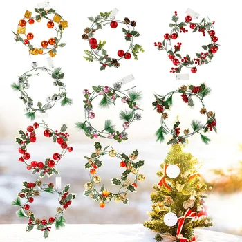 

Christmas Decoration LED Lights String Xmas Garland Home Garden Decore Holiday Wedding Party Gift Fairy Light Festive Ornaments