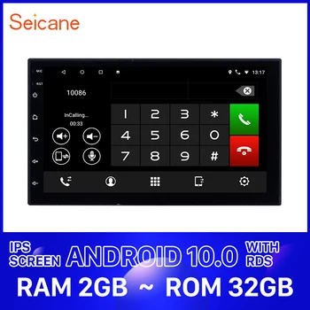 

Seicane 7" Android 10.0 RDS Car Universal Radio Audio GPS Unit Player 2Din Stereo For TOYOTA Nissan Kia RAV4 Honda VW Hyundai