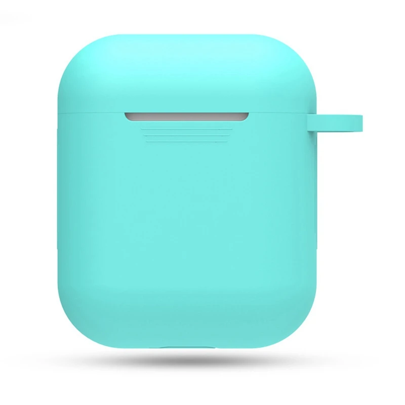 2922GR Ультратонкий протектор чехол Мягкий силиконовый чехол для A^ pple Airpods противоударный чехол для A^ pple гарнитура для Airpods чехол s ящики для хранения - Цвет: 2922GR