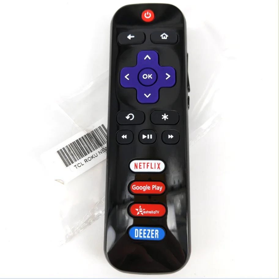 TCLROKU NEW Новая замена для HITACHI SHARP TCL Roku ТВ пульт дистанционного управления JRC280 LC-RCRUDUS-20 LC-RCRCS-19 101018E0001 Fernbedineung - Цвет: TCLROKU NEW