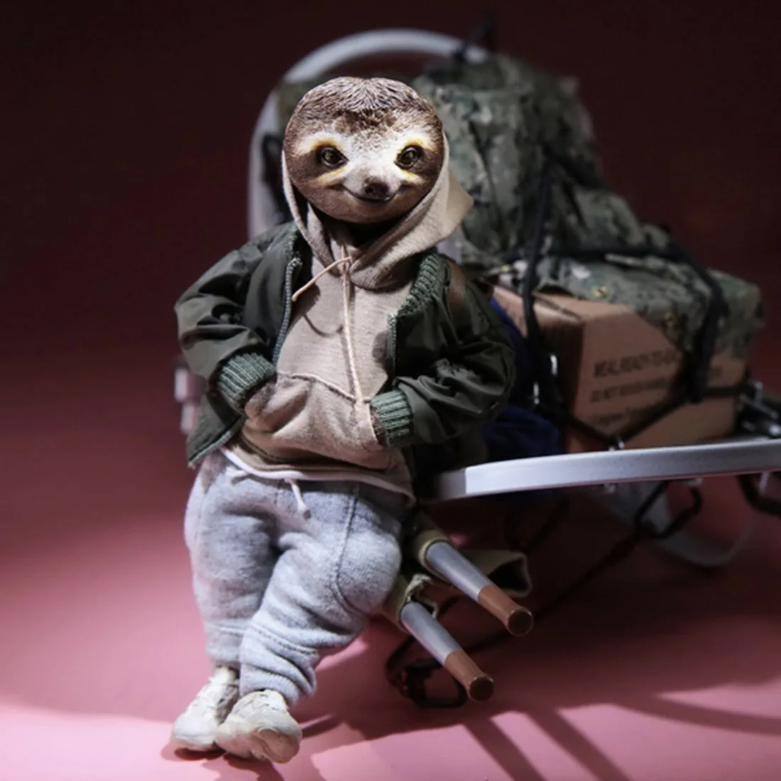 Новинка, Лидер продаж, 1 шт., Реалистичная фигурка животного, Выдра, ленивый Су модель, украшение, высокое качество
