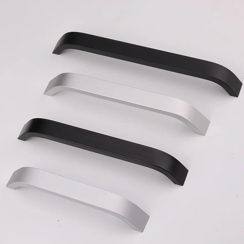 

Manufacturers Direct Selling Alumimum Handle Door Cupboard Drawer Aluminium Alloy Furniture Hardware Square Door Handle Wholesal
