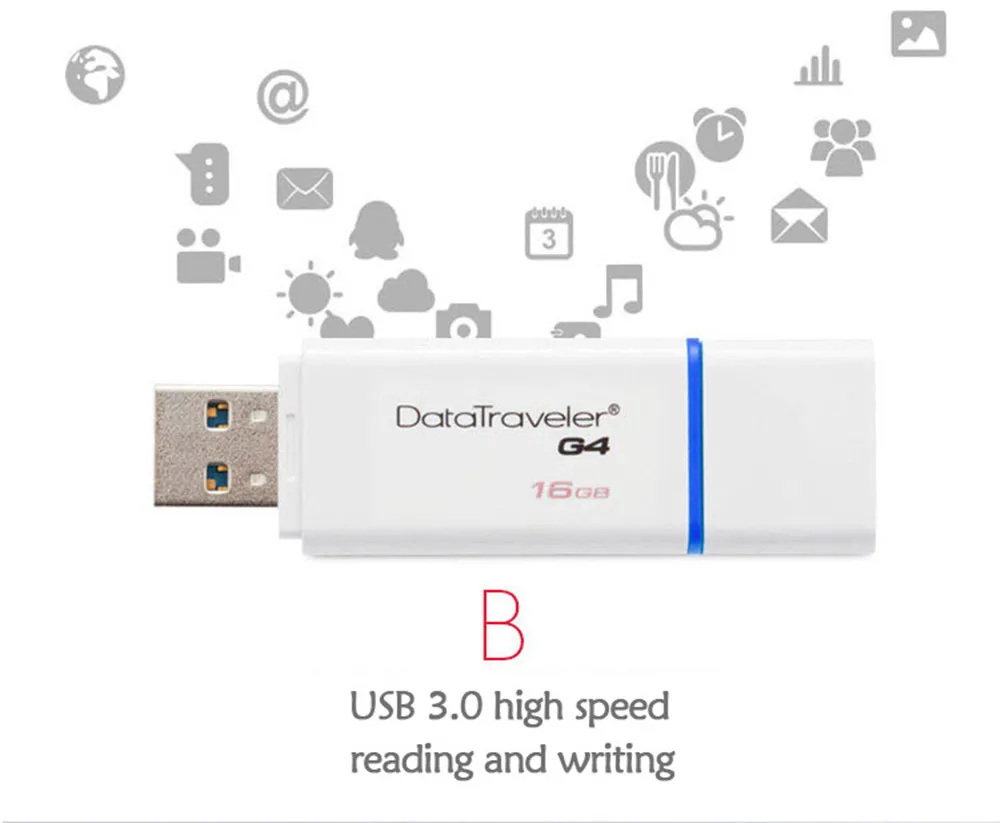 Kingston USB флеш-накопитель 3,0 DTIG4 kingston диск на ключ 32 Гб 16 Гб ключ памяти USB флешка 3,0 64 Гб 128 ГБ цветная петля