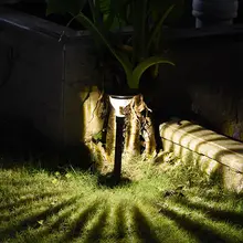 Горячий солнечный светильник матовый спрей процесс интеллектуальная IC батарея для газона сада LSF99