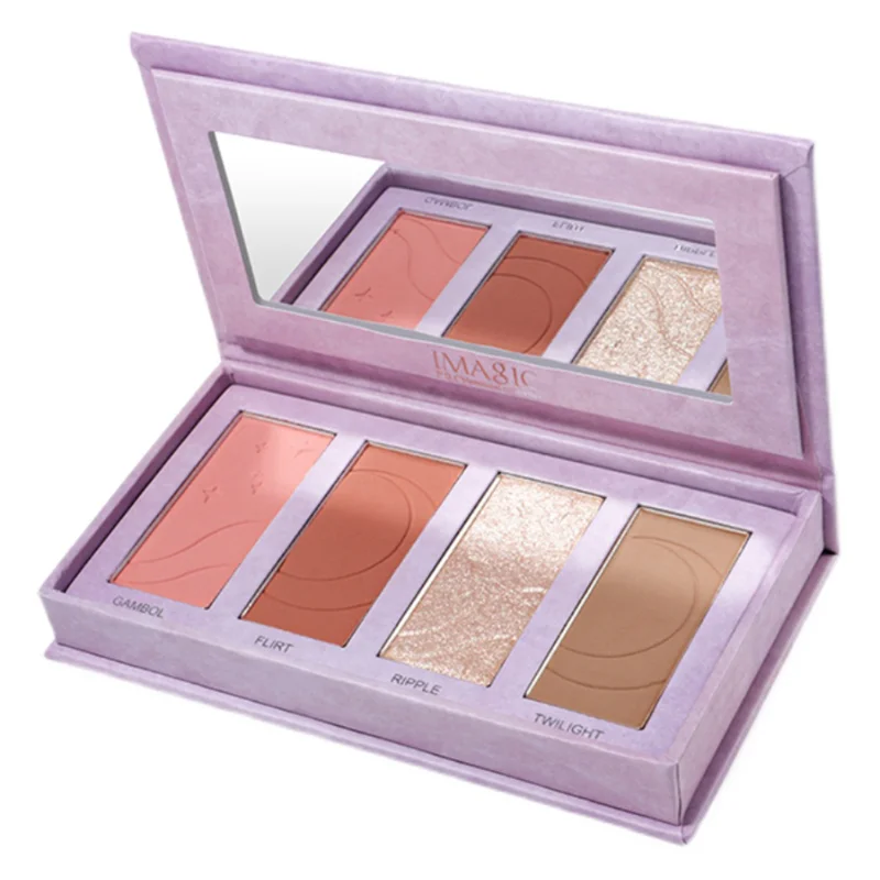 

TT Fantasy Forest Small Butterfly Blush Highlight Repair Three-in-One Makeup Palette Four-Color Shadow Nose Shadow Authentic