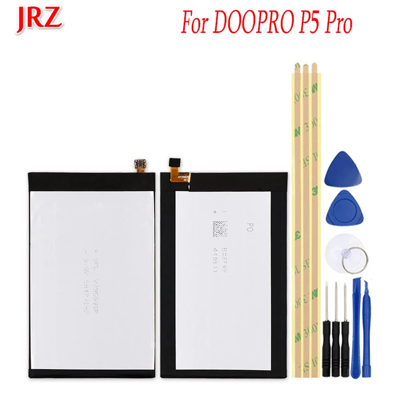 

JRZ 3300mAh For DOOPRO P5 Pro Battery Mobile Phone High quality Replacement Bateria For DOOPRO P5 Pro+tools