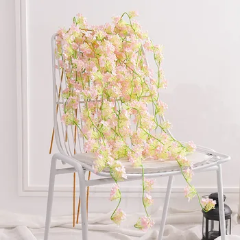 

Lan Kwai Fong Wedding Artificial Flower Hanging Hydrangeas Wedding Artificial Flower Home Decoration Artificial Plants Potted Pl