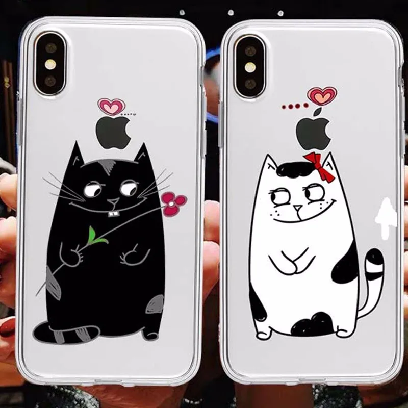 Мягкий силиконовый чехол для телефона IPhone 7 8 Plus X XS 6 6S милый мультяшный Забавный |