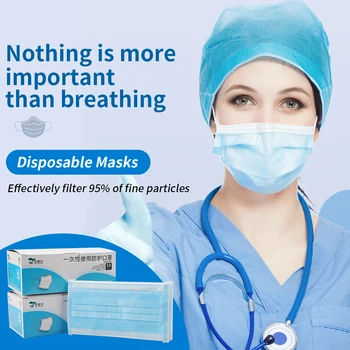 

50 PCS Mask face masque dust masks disposable disposable mascarilla facial masque filter mask mascherie flu modmasker mask