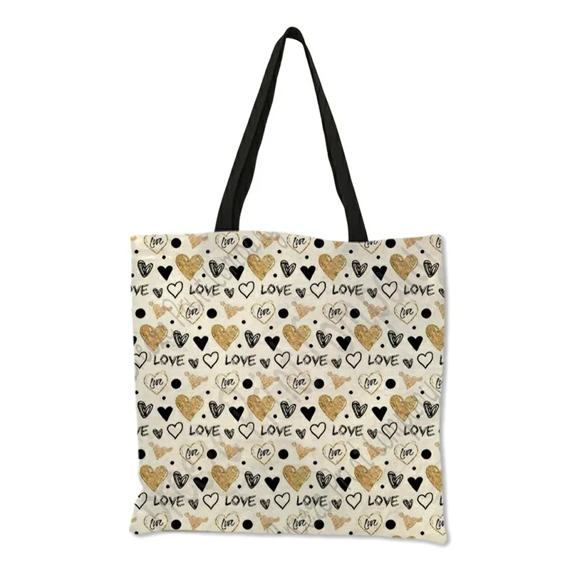 Unique Animal Footprint Cat Puppy Pattern Tote Bag for Girls Ladies Travel Beach Easy Carry Large Capacity Personalized Handbag