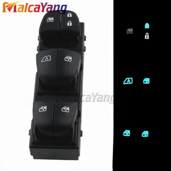 

For Nissan Qashqai/Altima/Sylphy/Tiida/X-Trail Ice blue light Main/Single/Front Right Window Lifter switch driver's side