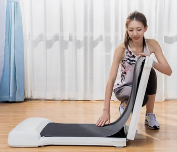

Foldable Household Non-flat Walking Treadmill Smart Remote-Control Mini Mute C1 WalkingPad Exercise Machine Home Gym Use
