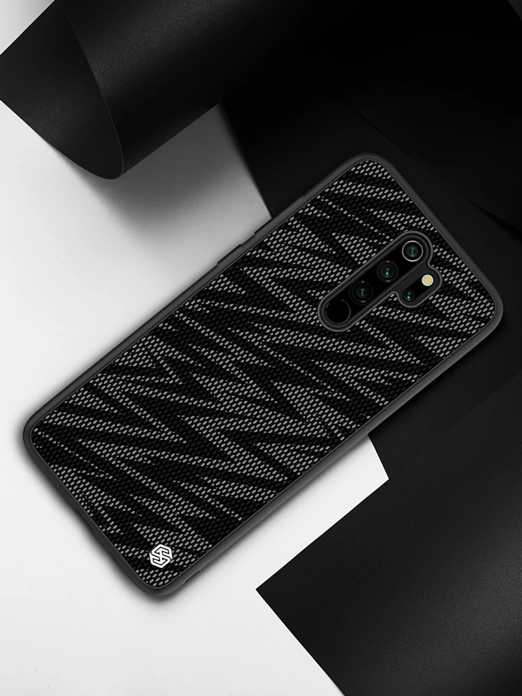 Чехол для Redmi Note 8 Pro 6,3/6,53 NILLKIN Striker PC TPU силиконовая задняя крышка в спортивном стиле для Xiaomi Redmi Note 8 Note8 Pro Чехол - Цвет: Twinkle case Black