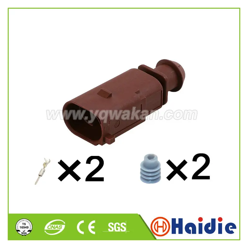 5sets VW 2hole Electric bleed valve plug 6X0 973 802 A natural gas ignition coil cable connector 6X0973802A | Обустройство дома
