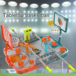 Brinquedo de mesa de basquete pai criança interação criativo jogo de mesa de plástico fingertip basquete para sala de estar