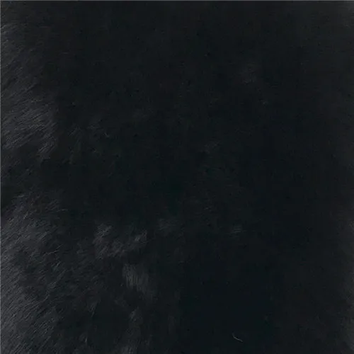 Black Шуба из розового лисьего меха, женская зимняя короткая теплая шуба из натурального Лисьего меха, шуба из натурального синего лисьего меха для женщин - Цвет: Black