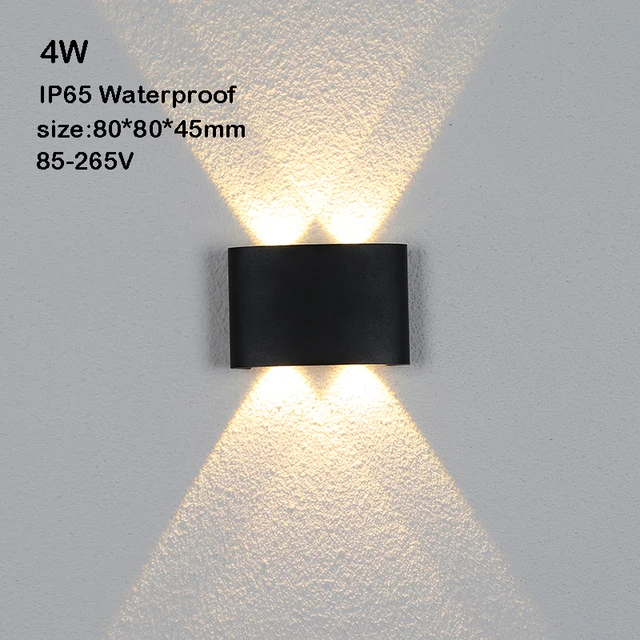 Wall Lamp Durable High Quality Interior Outdoor Street Light Waterproof 85-265V for Country Villa Garage Exterior Decor LED 609