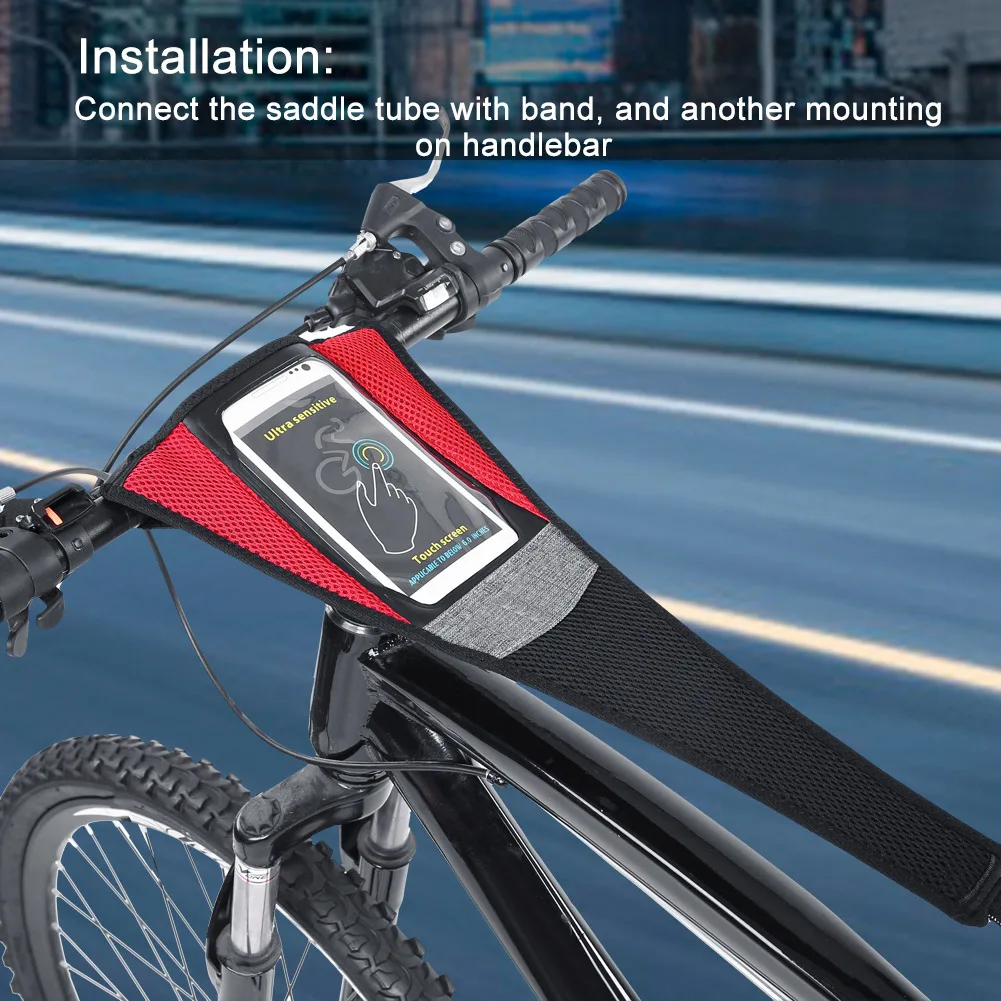

Bicycle Trainer Sweatbands Indoor Waterproof Bike Sweatband Fit Max 5.5 inch Phone Cycling Sweatband Handlebar Accessory
