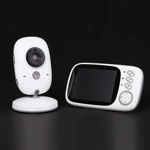 3,2 дюймов беспроводной цветной видеоняня высокого разрешения няня камера безопасности ночного видения контроль температуры