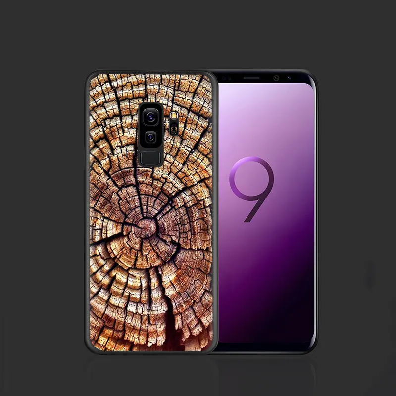 B1 EWAU древесины мягкий чехол для телефона из ТПУ с принтом "чехол для Samsung Galaxy A3 A5 A6 7 8 9 A10S 20С 30С 40С с 50S 60 70 - Цвет: B1