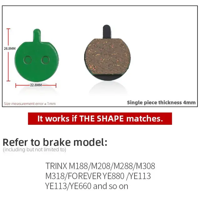 1 Pair Ceramic MTB Bicycle Disc Brake Pads For SHIMANO SRAM AVID HAYES MAGURA FORMULA HOPE Cycling Parts Bike Accessory 903