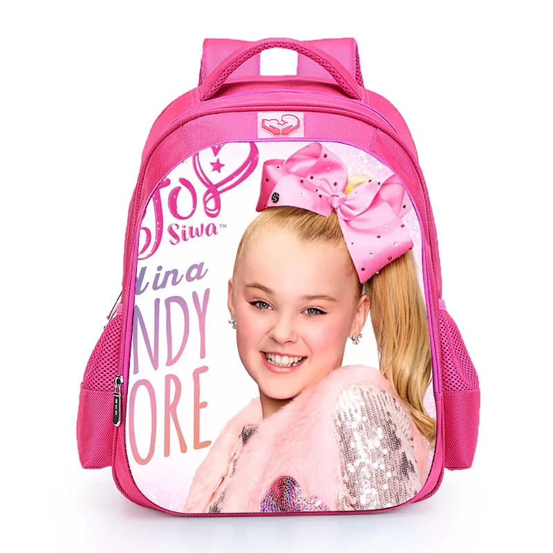 Поп-звезда Jojo Siwa рюкзак школьные сумки для девочек-подростков Повседневный Рюкзак Детские сумки для книг повседневные дорожные школьные сумки