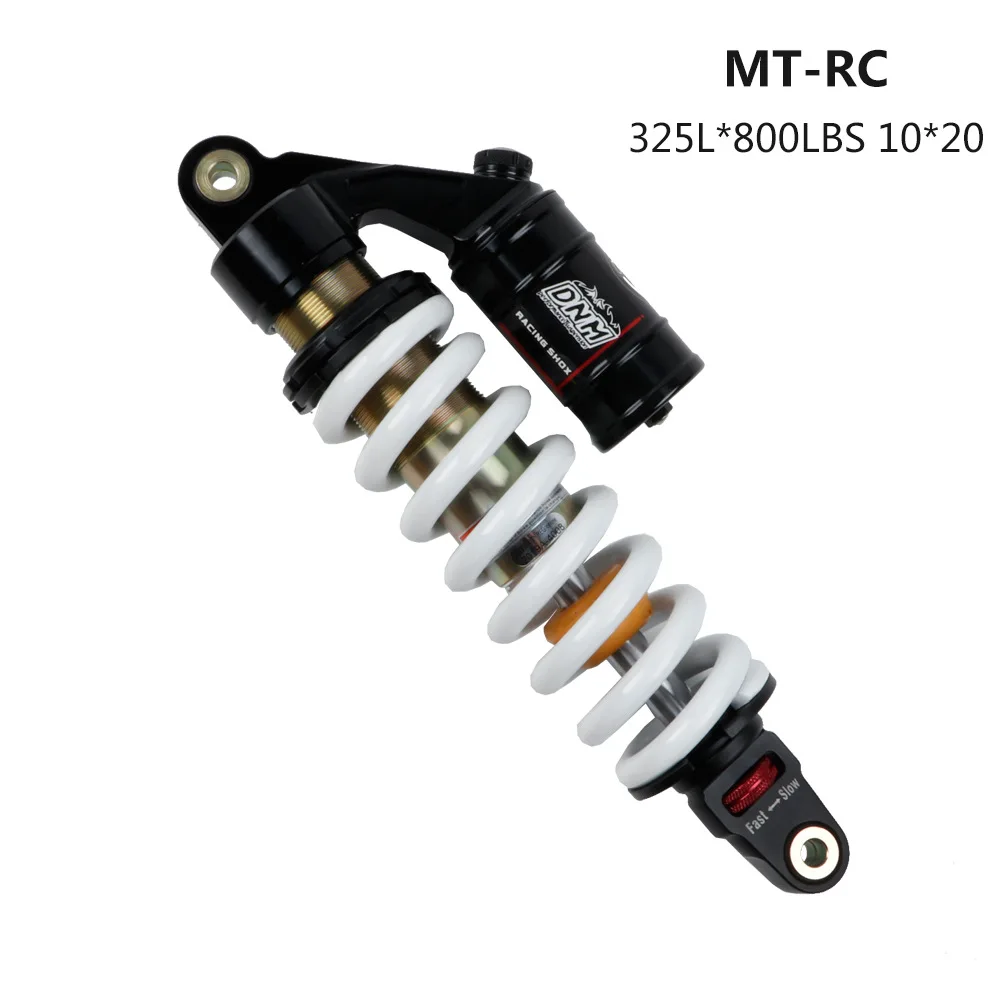 DNM Off-road Motorcycle Motor Bike Modification Rear Shock Absorber Damping Adjustable Spring Shock Absorber Rear Bladder