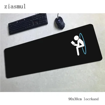 

portal 2 pad mouse 90x30cm computer gamer mouse pad thick padmouse big New arrival mousepad ergonomic gadget office desk mats