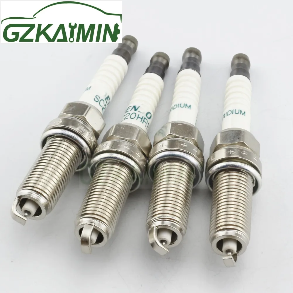 4 шт. OEM 90919-01253 SC20HR11 Свеча зажигания для TOYOTA YARIS RAV 4 RAV4 AURIS ISIS COROLLA AVENSIS PRIUS ALLION VERSO