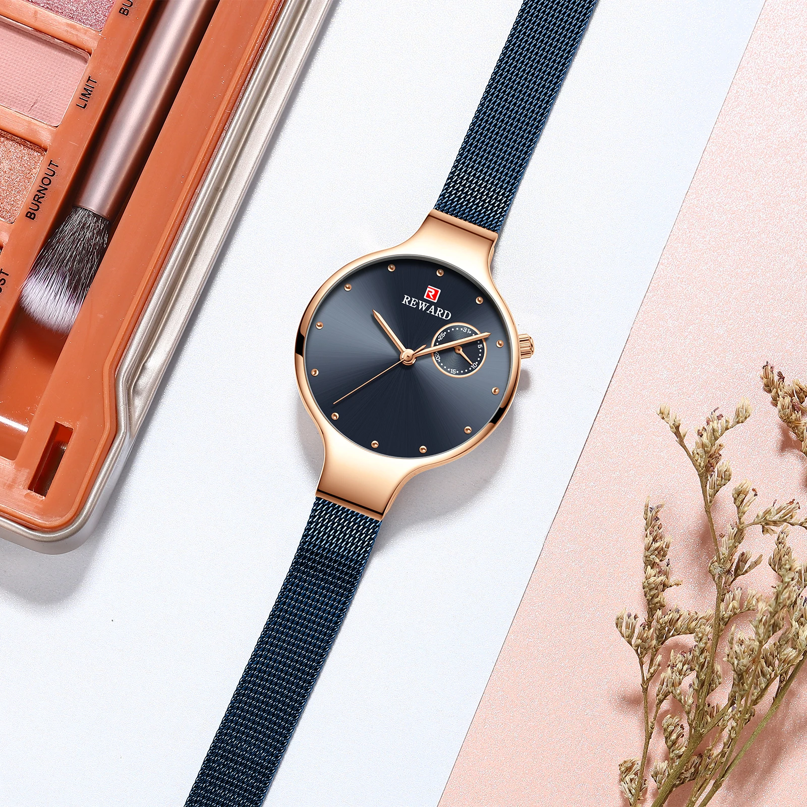 

2019 New Ladies WristWatch Stainless Steel Watchband Fashion Casual Wristwatch Gift for Girlfriend Lover relogio feminino