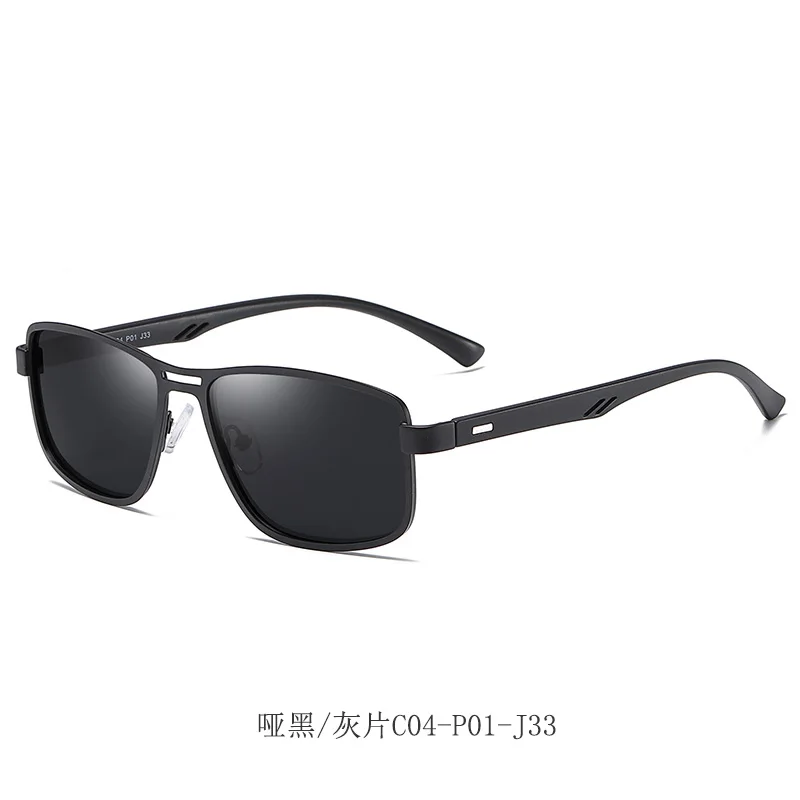 fashion sunglasses Ravenisa 2020 New Fashion Sunglasses Men Polarized Square Metal Frame Male Sun Glasses Driving Fishing Eyewear zonnebril heren reader sunglasses Sunglasses