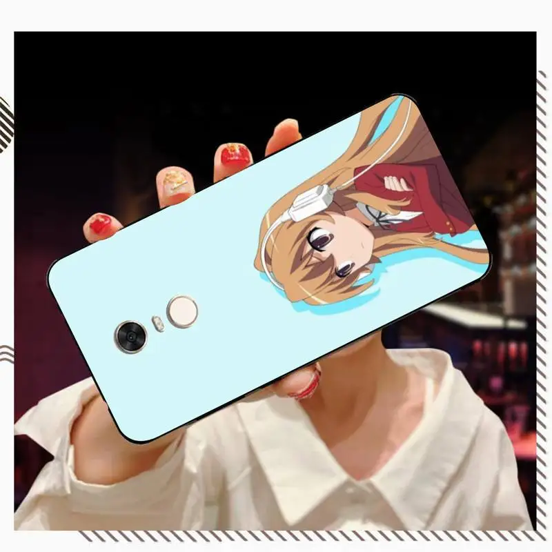 YNDFCNB Toradora Anime Phone Case for RedMi 4X 5 plus 5 6 7 8 9 A 6pro Go K20 cover case for xiaomi Cases For Xiaomi