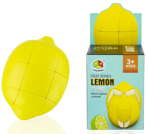 Fanxin фруктовый куб банан Apple лимона 2x2x3 223 неравный специальный милый Форма Профессиональный Кубик Рубика от обучающая игра Cubo Magico