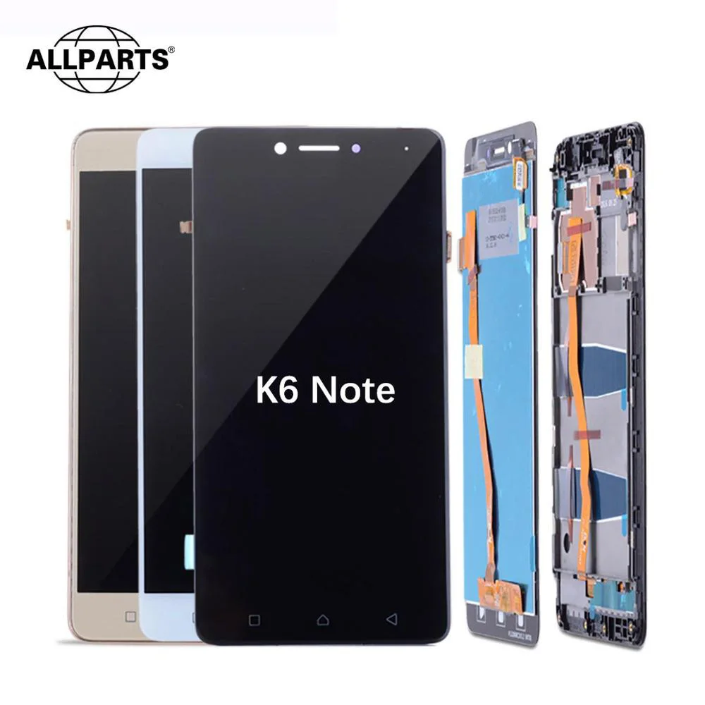 Tested For Lenovo K6 NOTE Display LCD Touch Screen Digitizer Replacement k53a48 Parts | Мобильные телефоны и аксессуары