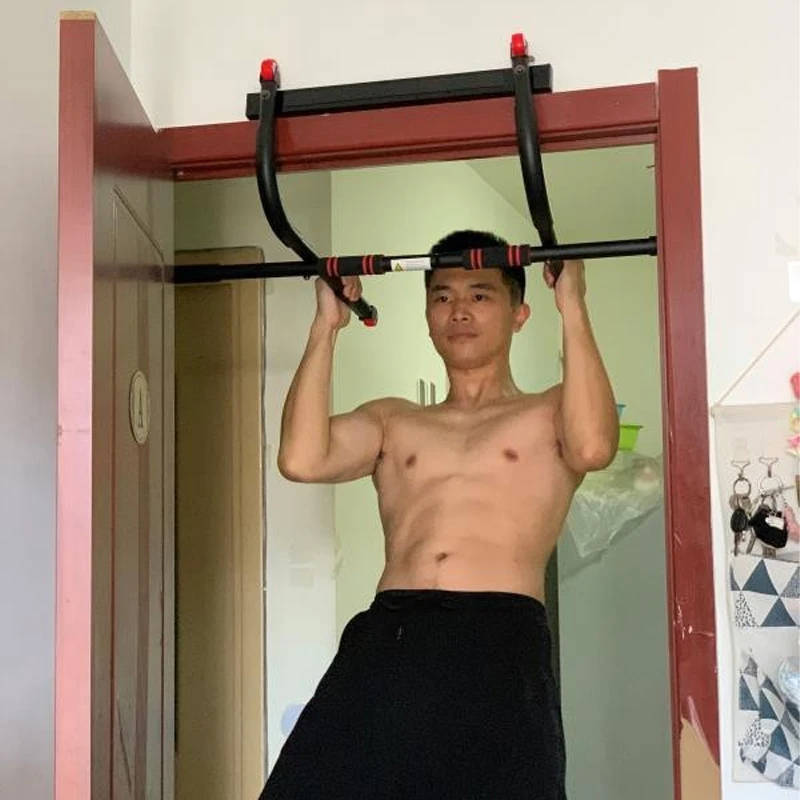 체육관 장비 홈 피트니스 운동 헤비 듀티 트레이너 조정 가능한 실내 피트니스 수평 바 풀업 운동 핸들