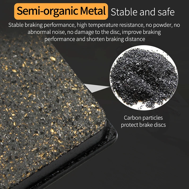 Road Passion Motorcycle Front & Rear Brake Pads for POLARIS Sportsman 500 600 700 800 Magnum 330 325 250 Trail Blazer Scrambler