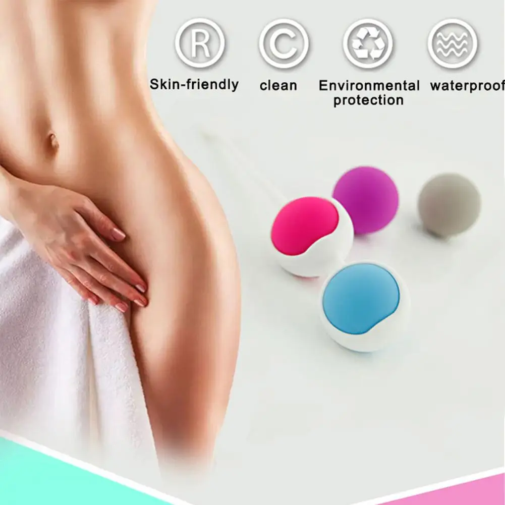 

4/6 Pcs Kegel Balls for Women Bladder Control Pelvic Floor Tightening Silicone Ben Wa Balls Pelvic Weights Training Set