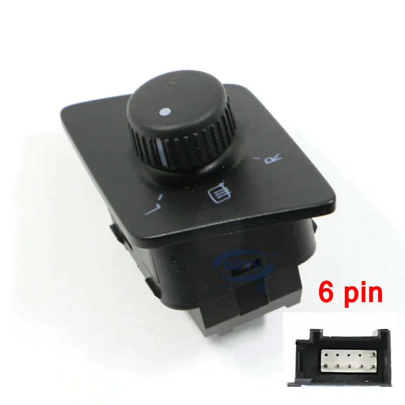 

For POLO 2002-2002 6-pin switch Electric reversing mirror adjustment switch Mirror controls