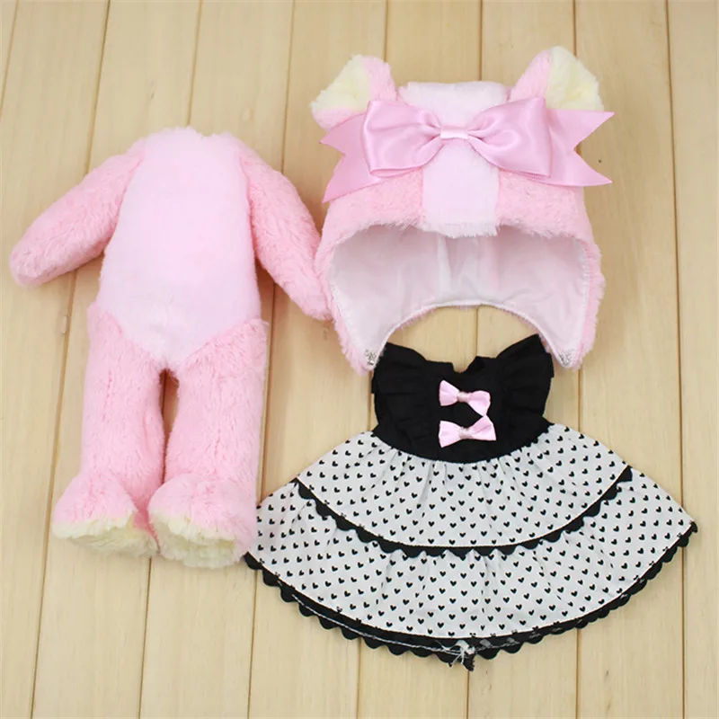 Fortune Days для 1/6 BJD кукла 30 см синий розовый медведь костюм Одежда высокое качество игрушки подарки