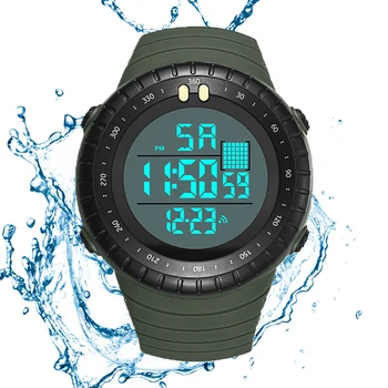 

SYNOKE Outdoor Sport Watch 5Bar Waterproof Alarm Electronics Clock Men Digital Watches Led Fashion Military Men Digital Watch