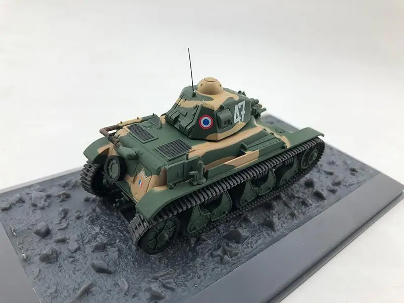 RENAULT R35 1ER полк DE CHASSEURS D'AFRIQUE MOROCCO-1941 1/43 литой бак